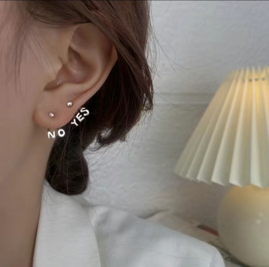 Серьги женские «Yes/No»