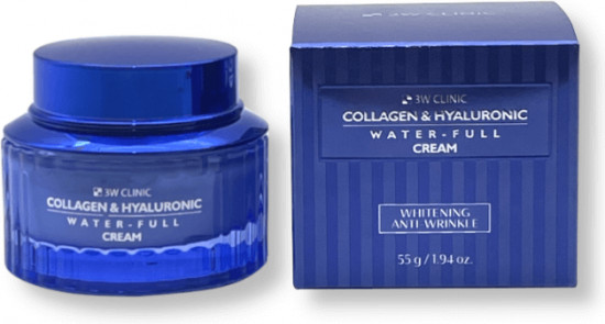 Крем для лица с коллагеном и гиалуроновой кислотой «Collagen & Hyaluronic Water-Full Cream»