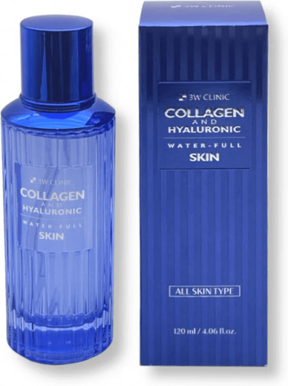 Тонер для лица с колагеном омолаживающий «Collagen & Hyaluronic Water-Full Skin»