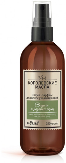 Спрей-парфюм для волос увлажняющий «Ваниль и розовый перец»