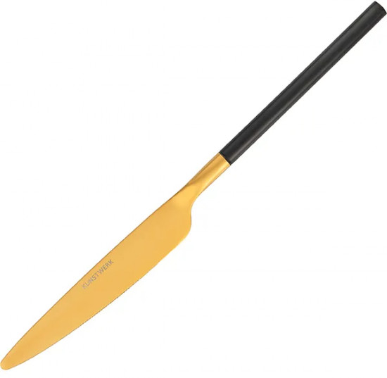 Нож столовый «District Black Gold Matte»