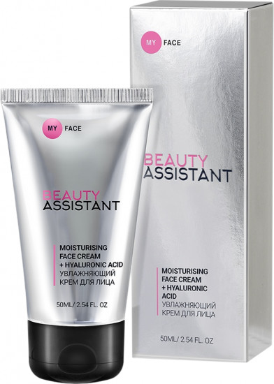 Крем для лица «Moisturising Face Cream + Hyaluronic Acid»