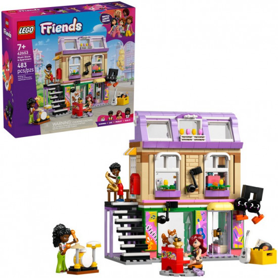 Конструктор LEGO® 42653 Музыкальный магазин и квартира