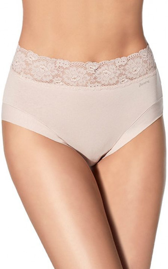 Высокие трусики +size с широким кружевным поясом Dolce Cinture