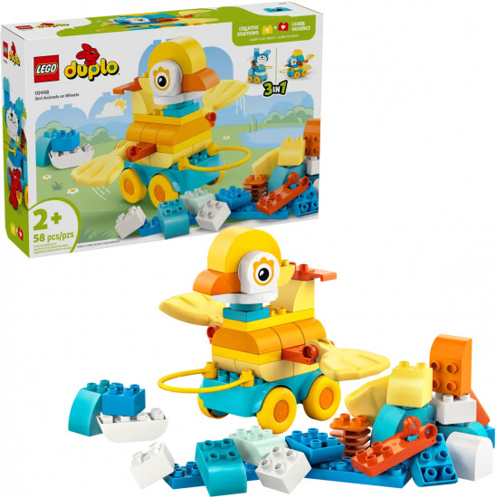 Конструктор LEGO® 10448 Животные на колесах 3 в 1