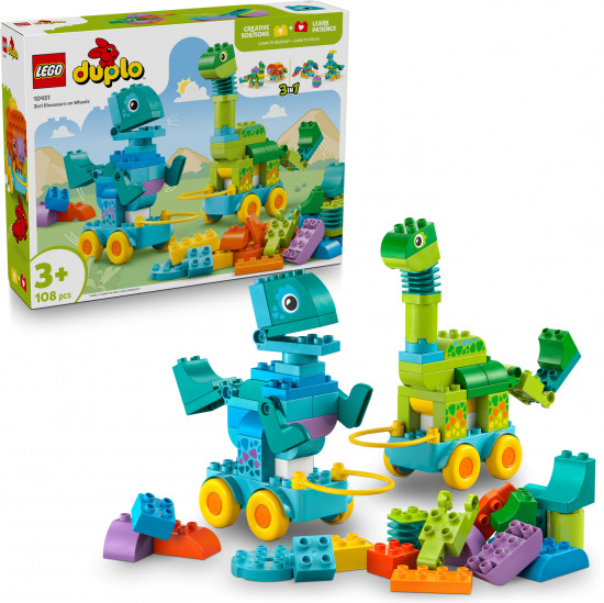 Конструктор LEGO® 10451 Динозавры на колесах 3 в 1