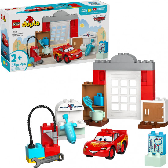 Конструктор LEGO® 10456 Визит Маккуина в гараж Дока
