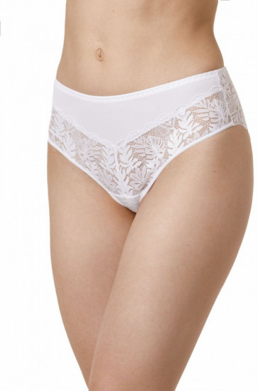 Трусики-слипы с кружевом женские