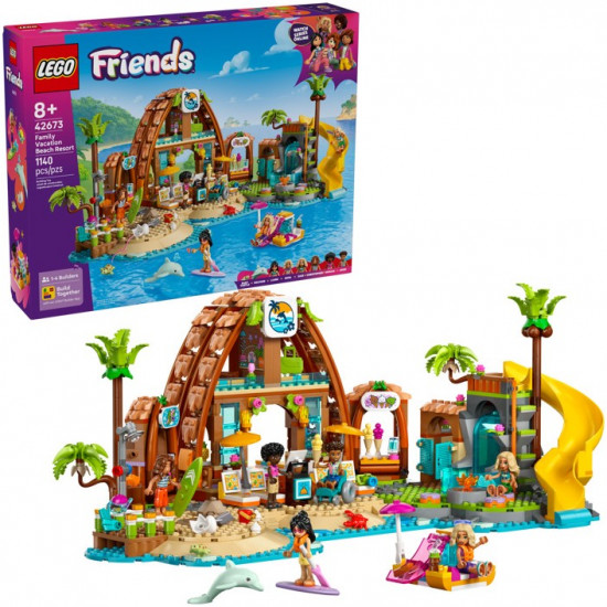 Конструктор LEGO® 42673 Семейный отдых на пляжном курорте