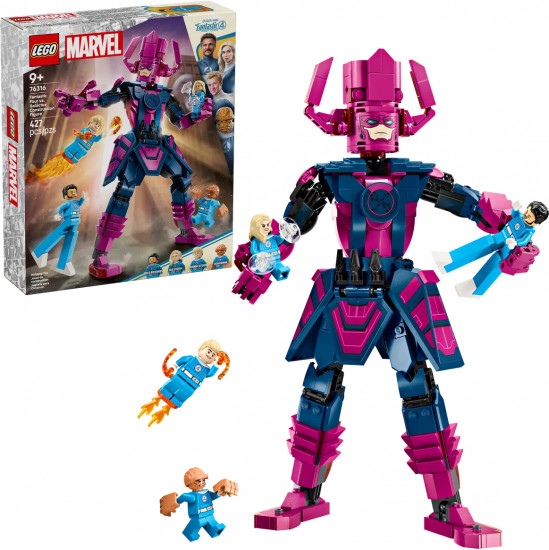 Конструктор LEGO® 76316 Супер Герои: Галактус против Фантастической четверки