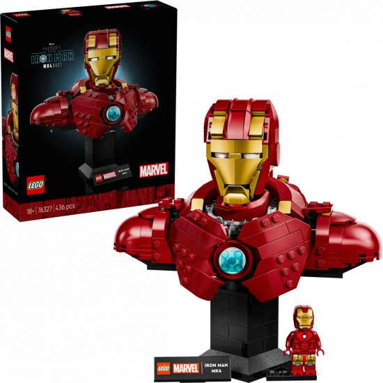 Конструктор LEGO® 76327 Бюст Железного человека: MK 4