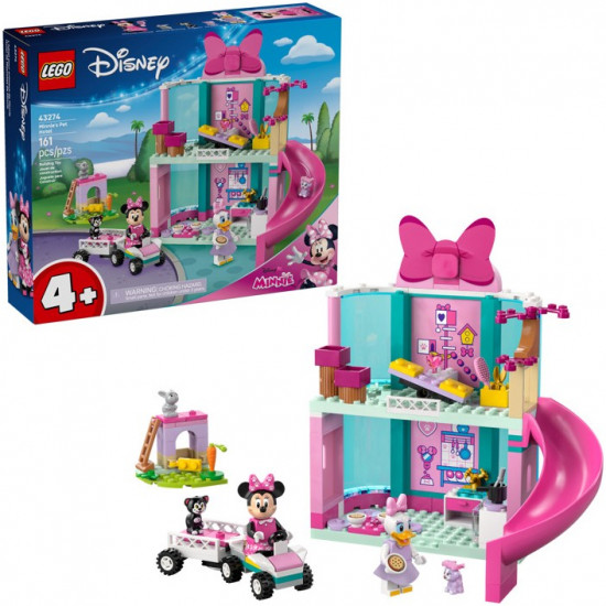Конструктор LEGO® 43274 Отель для домашних животных Минни