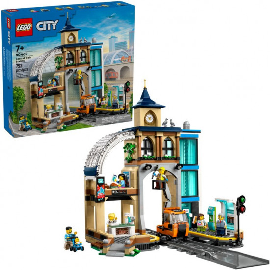 Конструктор LEGO® 60469 Центральный железнодорожный вокзал