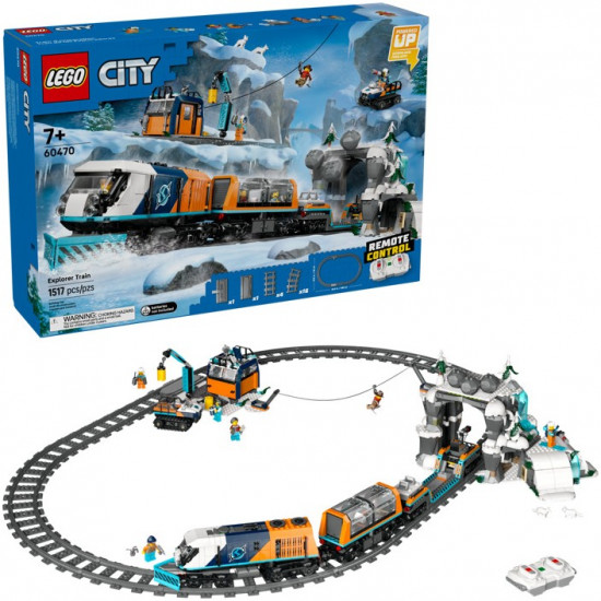 Конструктор LEGO® 60470 Научный арктический поезд-экспресс