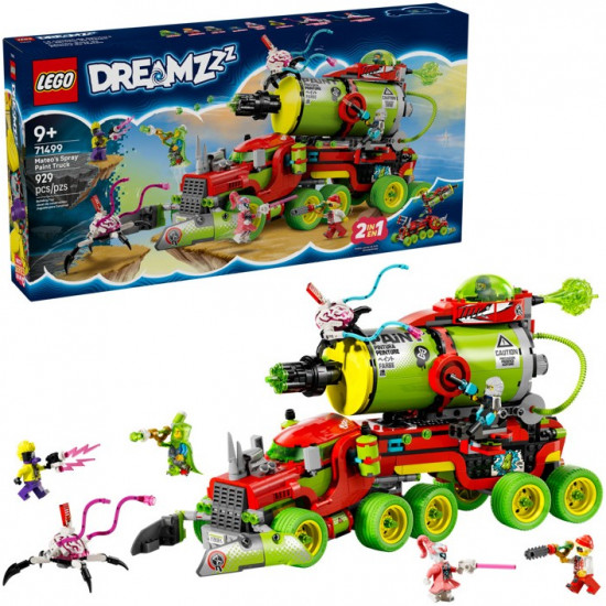 Конструктор LEGO® 71499 Грузовик для распыления краски Матео
