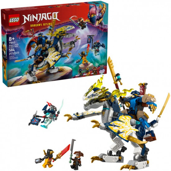 Конструктор LEGO® 71843 Механический драконий всадник Плута
