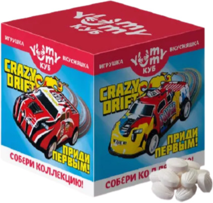 Монпансье с игрушкой «Crazy Drift City»
