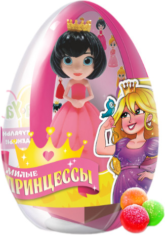 Монпансье с игрушкой «Милые принцессы»