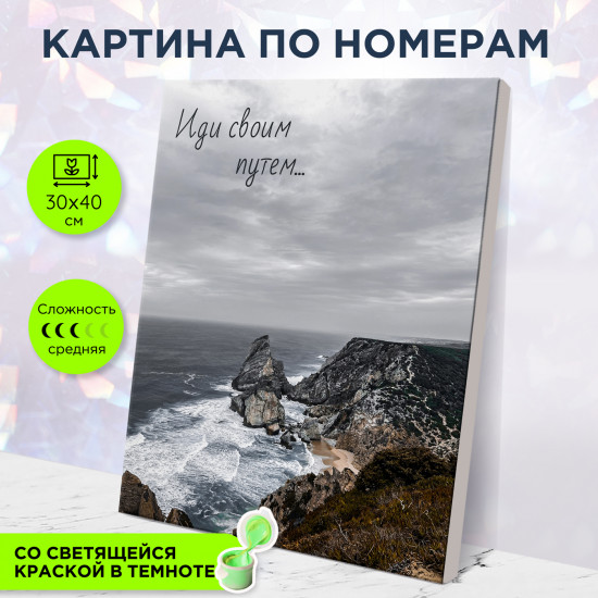 Картина по номерам «Мыс Рока»