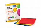 Губка для удаления сверхстойких загрязнений "Fun Clean" абразивная, 3 штуки