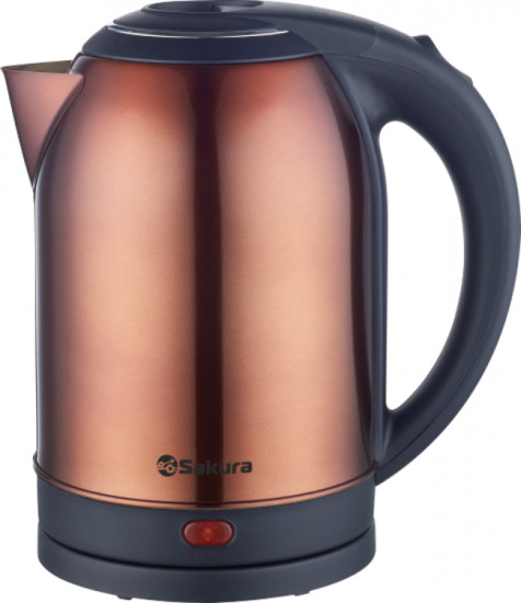 Чайник дисковый металлический Sakura SA-2121BS