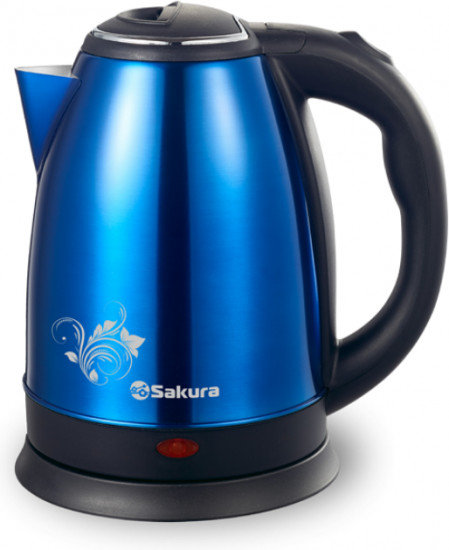Чайник дисковый металлический Sakura SA-2134BL