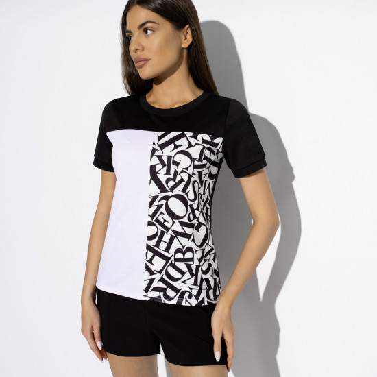 Футболка женская «Стильное сочетание»