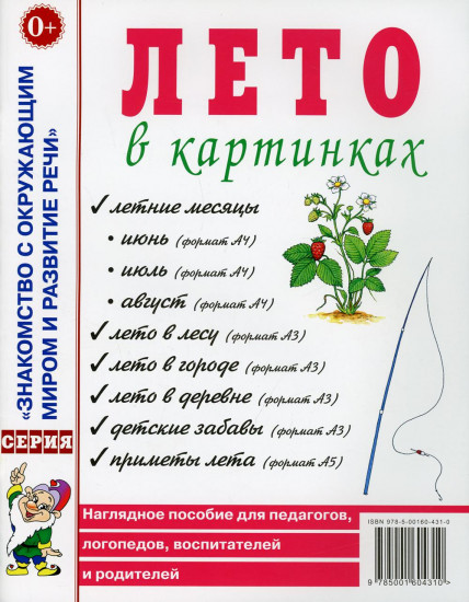 Лето в картинках. Наглядное пособие