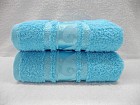 Салфетка махровая гладкокрашеная "Elegance" (Cleanelly, 30х30, цвет бирюзовый)