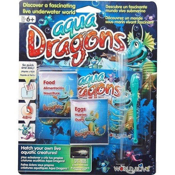Подводный мир. Креветки и еда в наборе с аксессуарами | Aqua Dragons | World Alive