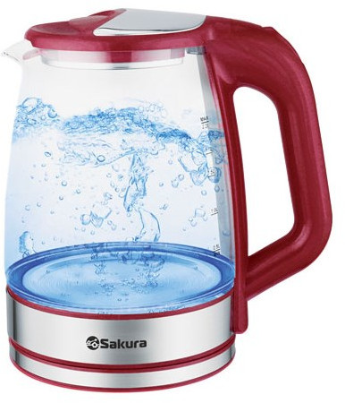 Чайник электрический стеклянный Sakura SA-2722R