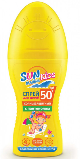 Спрей солнцезащитный «Sun Marina Kids» SPF 50