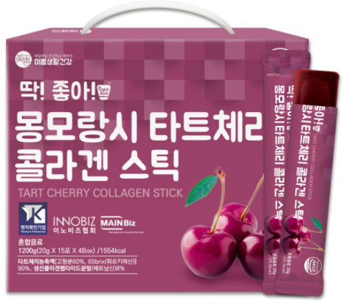 Коллаген в стиках со вкусом вишни «Tart Cherry Collagen Stick»