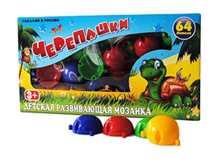 Мозаика в виде черепашки