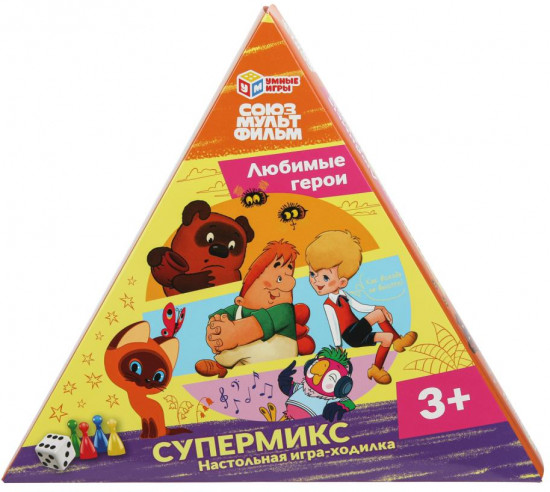 Настольная игра «Союзмультфильм. Супермикс. Любимые герои»