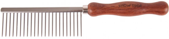 Расческа для собак и кошек с деревянной ручкой «Pro Wooden Comb #15»