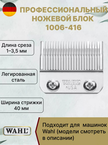 Ножевой блок стандартный для машинок серии Taper и Icon Wahl 1006-416