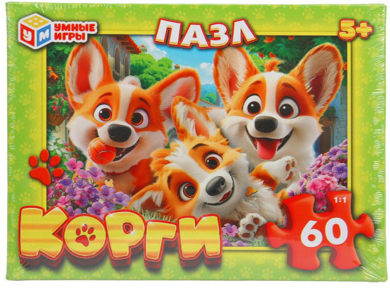Пазл «Корги»