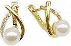 Серьги с жемчугом женские