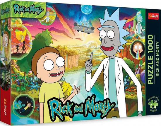 Пазл «Рик и Морти. Rick and Morty»