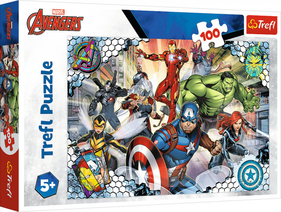 Пазл «Знаменитые Мстители. Famous Avengers»