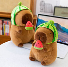 Мягкая игрушка «Капибара-арбуз»