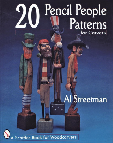 20 Pencil People Patterns for Carvers