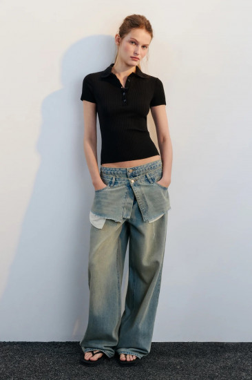 Футболка-поло женская