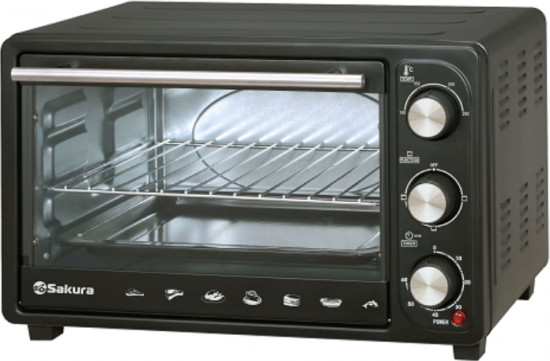 Настольная духовка с таймером Sakura SA-7025B