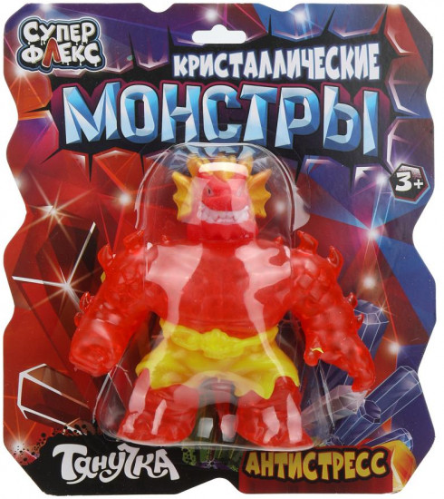 Игрушка-тянучка «Кристаллические монстры»