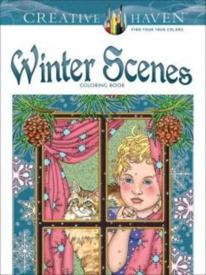 Creative Haven. Winter Scenes. Coloring Book