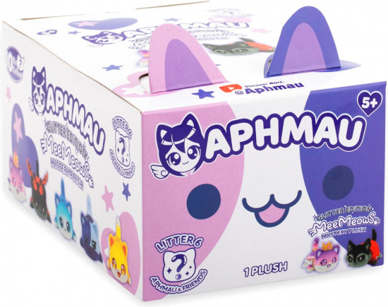 Игрушка-сюрприз плюшевая «Серия 6. Litter 6. Aphmau & Friends»