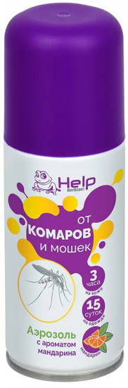 Аэрозоль от комаров и мошек