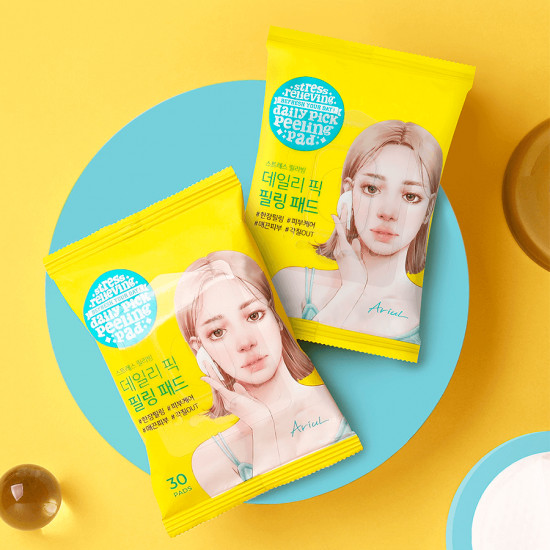 Пилинг-пэды для лица «Stress Relieving Daily Pick Peeling Pad»